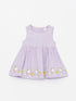 LC Waikiki Crew Neck Short Sleeve Baby Girl Dress